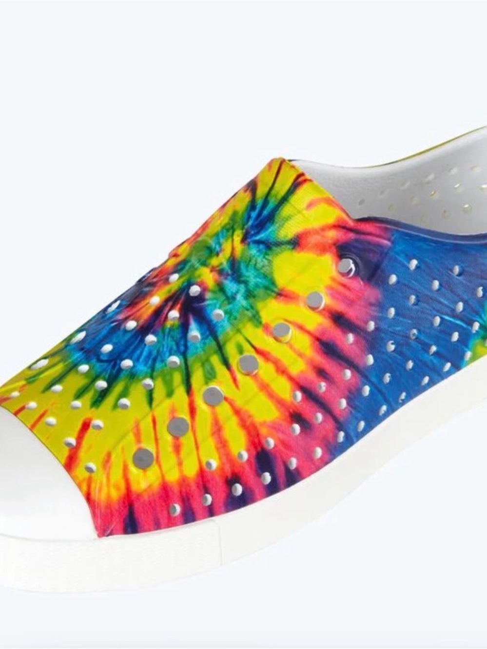 Native Multicolor Slip-On Shoes with Yellow, Blue & Pink Accents